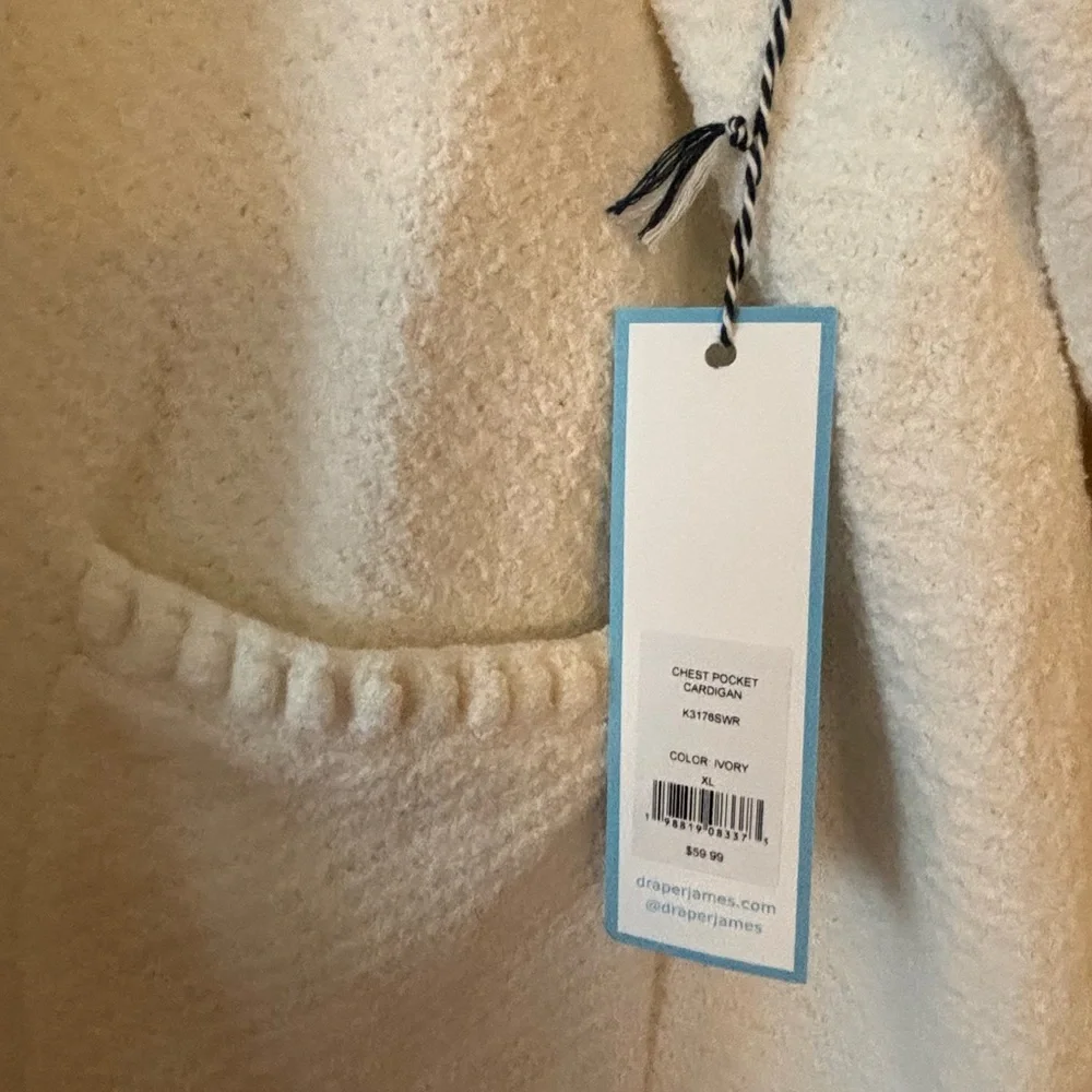 Draper James Ivory Knit Cardigan - Picture 2 of 5